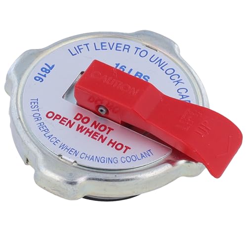 MotoRad 10331 Automotive Accessories Safety Radiator Cap, 16 psi, Metal, Black