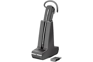 Plantronics Savi 8240 UC Convertible Wireless Headset: Enjoy Enhanced Productivity with Stellar Sound Quality