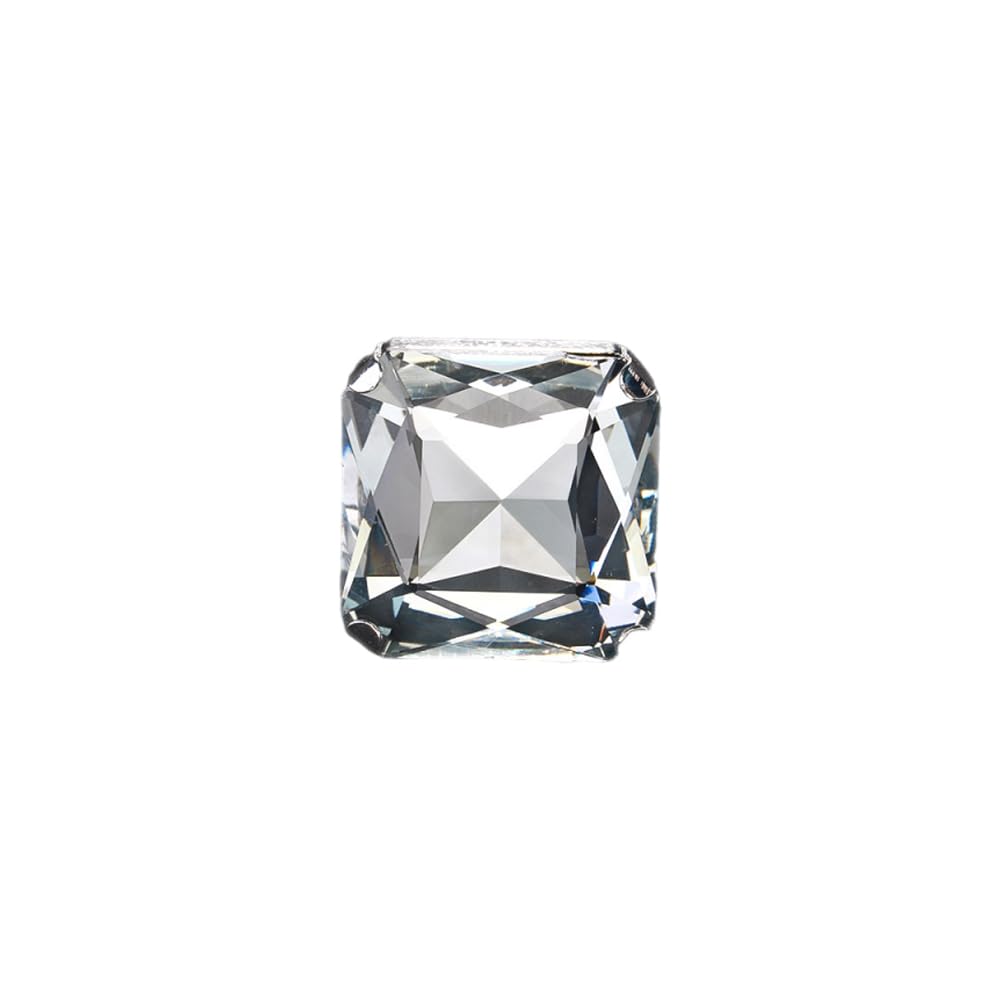 Anillo grande cuadrado de diamantes de imitación exagerado para mujer, de lujo, vintage, grueso, geométrico, grande, piedra de cristal, nudillos, anillo abierto ajustable, anillos de boda, novias,