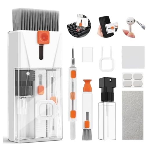 Keyboard Cleaner & Laptop Cleaning Kit, 15ml Spray, All-in-1 for Computer