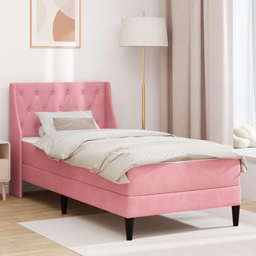 Genérico Estructura de Cama con colchón Rosa 80 x 200 cm Tercio,Mobiliario,Camas y Accesorios,Colchones,Rosa,3414762