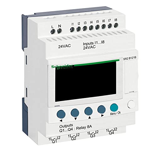 ZELIO II 8E/4R 24AC pour automatisme de serres agricoles et contrôle d'accès