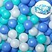 Hovenlay 100 Ball Pit Balls for Kids, Plastic Balls for Ball Pit, Play Balls for Toddlers Babies, Ideal for Ball Pit, Kiddies Pool, Indoor Playpen
