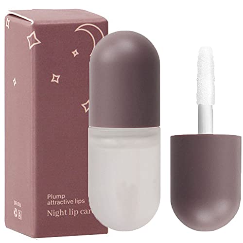 Lip Care, Plant Extracts Plumping Lip Serum,Instant Moisturizing Clear Lip Gloss for Fuller Lips Plump Reduce Fine Lines Hydrating Plump Gloss Sexy Lips (Lip Care, 1Pcs)