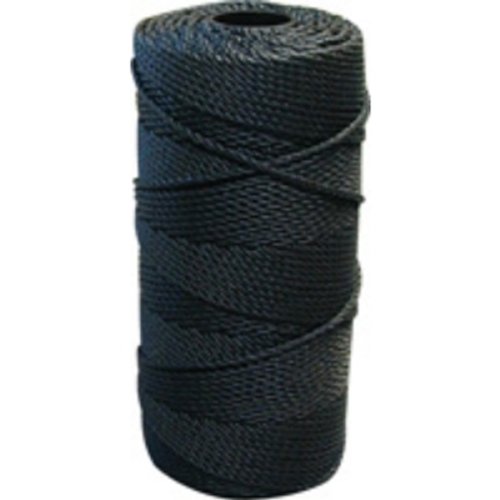 Lee Fisher Size 18 1 lb Braided Twine Black 950 Ft 115 Test