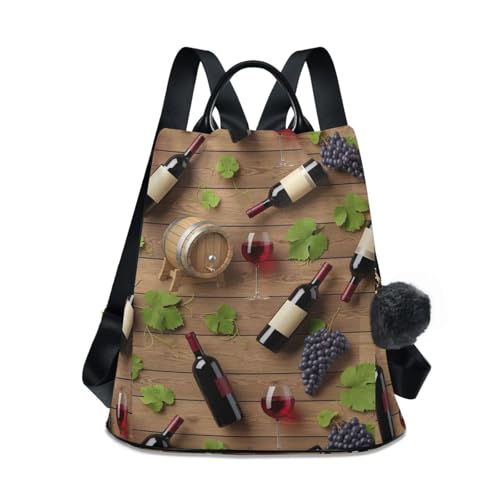 Sac à dos femme imprimé tendance avec peluche pour vos sorties et trajets quotidiens