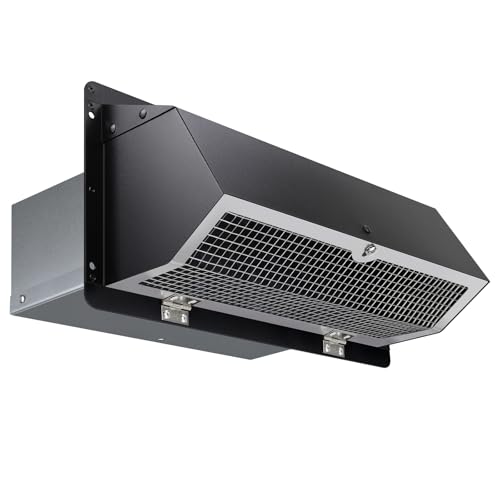 Wall Vent Cap for Microwave Exhaust,Range Hood Vent,Kitchen/Bath Ventilation Fan...