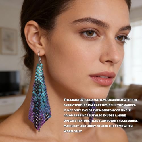 Boucles d'oreilles pendantes légères pour danser sans douleur lors des mariages