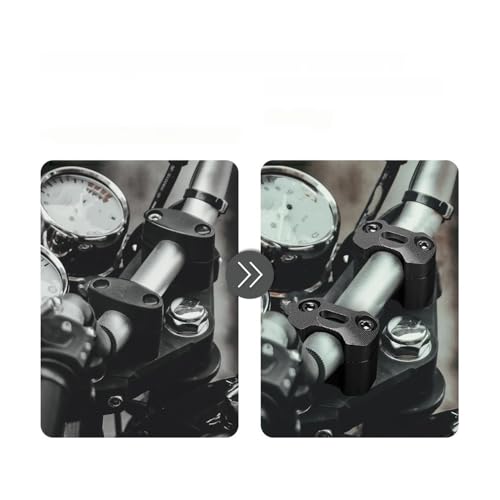Rehausseurs guidon en aluminium usiné pour quad et moto cross