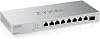 Zyxel 8-Port 2.5G Multi-Gig Unmanaged Switch with 1 x 10G SFP+ | Desktop or Wall Mount [XMG-108]