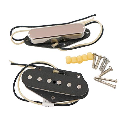 Lindy Fralin TELECASTER SET Nickel Cover �G���L�M�^�[�p�s�b�N�A�b�v �e���L���X�^�[�p
