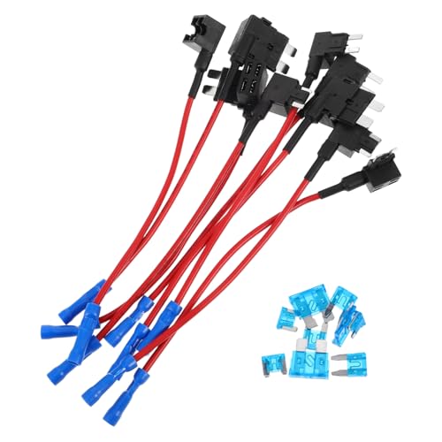 Solución circuito eléctrico adaptador fusibles 15a 9 piezas zinc