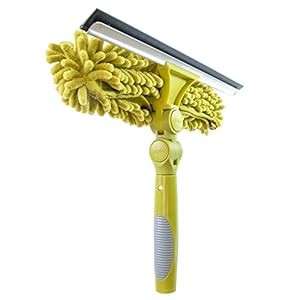 Docazoo DP Squeegee Scrubber Dual Fensterabzieher 3er-Set