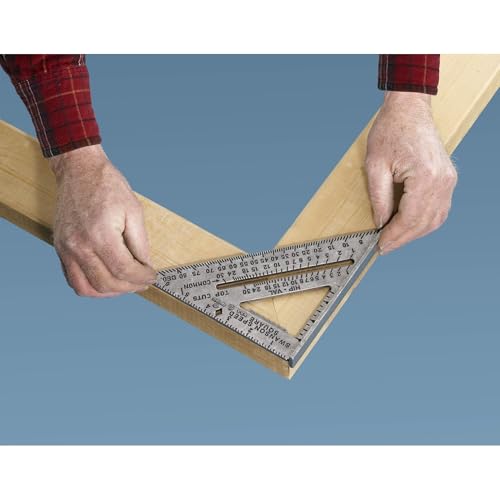 Image of Swanson Tool Co S0101 7 Inch Speed Square, Blue, (Pack of 50)