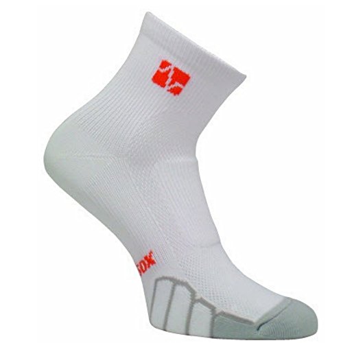 Vitalsox Calcetines de ciclismo para cuarto de bicicleta en plata DryStat Cover