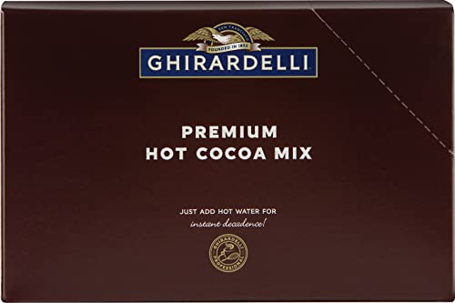 Ghirardelli Chocolate Company 62083 Ghirardelli Premium Hot Cocoa Envelopes, Rich Chocolate thumb #2