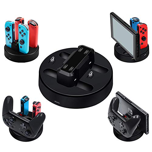 IPT Nintendo Switchp [dX^h Switch{ Joy-Con ProRg[[ [d USB|[g×2 {̏[dȂe[u[hŃvC\ GNS-628