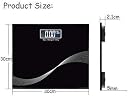 Clefairy India Heavy Thick Tempered Glass LCD Display Weighing Machine Digital, Weight Machine for Human Body Digital Weighing Scale, Weight Scale, Weight Machine, Weighing Machine gallery image