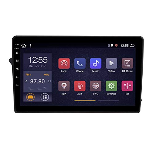 Autoradio mit Android 8 passend für Audi A4L 2008-2014, GPS Navigation, Bluetooth SWC FM Spiegel Verbindung, 9 Zoll Touchscreen,4
