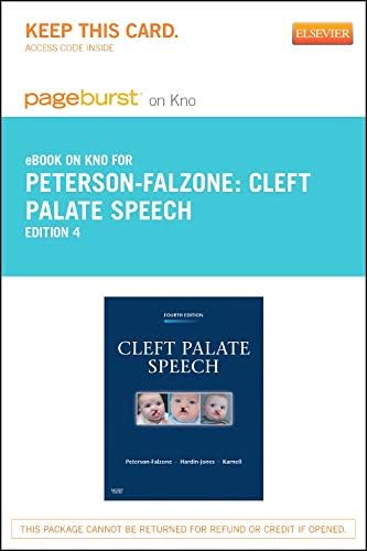 Cleft Palate Speech - Elsevier eBook on Intel Education Study (Retail Access Card) 4th Edition