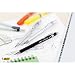 BIC Criterium Portaminas 2,00 mm - Cuerpo Blanco o Negro, Blíster de...