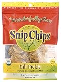 Wonderfully Raw Organic Snip Chips Dill Pickle, 2 Ounce