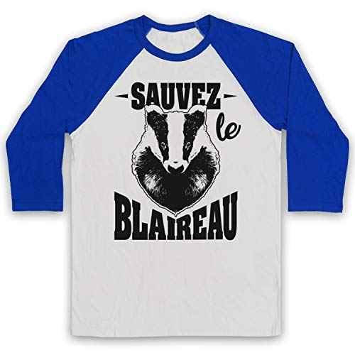 T-shirt de baseball Sauvez Le Blaireau évitez les hauts banals grâce à ce vêtement rétro unique