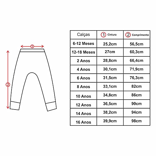 Calça Confortável para Brincar; Cor:Amarelo Tamanho: 06 anos