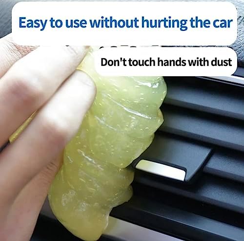 Car Cleaning Gel Kit Universal Detailing Automotive Dust Car Crevice Cleaner Auto Air Vent Interior Detail Removal Putty Cleaning Keyboard Cleaner for Car Vents, PC, Laptops, Cameras 3 Car Cleaning Gel Kit Universal Detailing Automotive Dust Car Crevice Cleaner Auto Air Vent Interior Detail Removal Putty Cleaning Keyboard Cleaner for Car Vents, PC, Laptops, Cameras