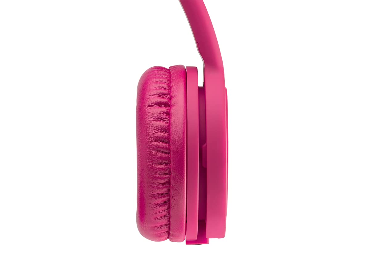 tonies-Lauscher – verstellbare Kinder Kopfhörer mit Lautstärkebegrenzung, Over Ear Kopfhörer mit Kabel und gepolsterten Kopfbügeln, Pink