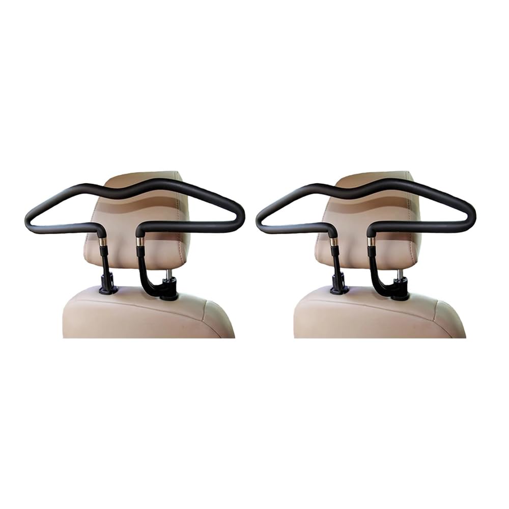 2 Stuks Auto hoofdsteunhaken voor Opel Adam Karl Corsa Tigra Astra Olympia Autostoel rugleuningen haak Auto achterbank hoofdsteun houder,Yellow