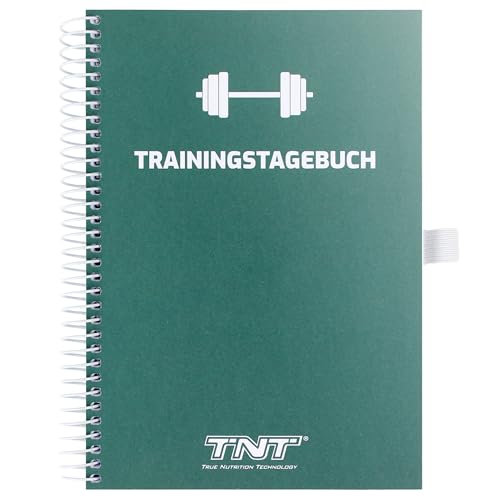 TNT Trainingstagebuch - grün (DIN A5) für Fitness, Workout, Krafttraining, Gym • Workout Planer • Fitness Notizbuch (132 Seiten)