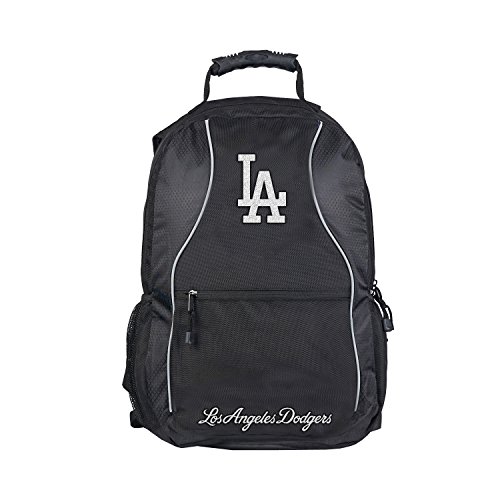 Officially Licensed MLB Los Angeles Dodgers "Elite" Travel Backpack, 19", Black