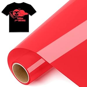 IModeur Plotterfolie Textil 8Ft Rot Flexfolie