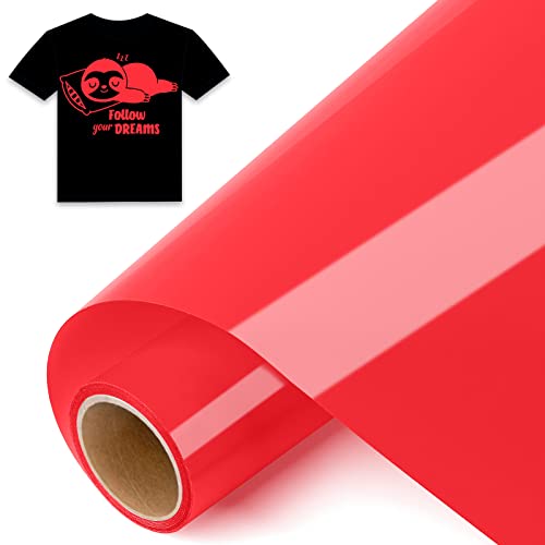 IModeur Plotterfolie Textil 8Ft Rot Flexfolie