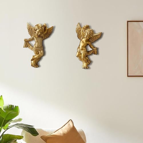 Figurines D'anges pour décoration murale de chambres d'enfants et salons - 8