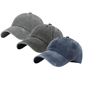 3 Pack Toddler Hat Toddler Baseball Hats for 2-7 Years Boys and Girls