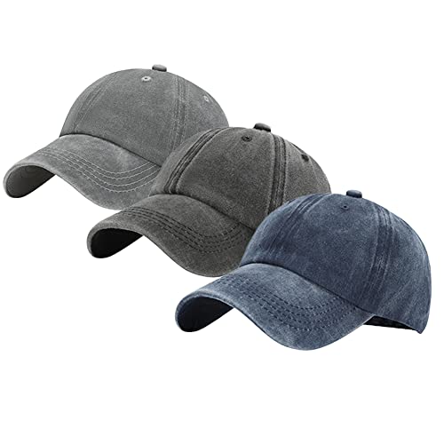 3 Pack Toddler Hat Toddler Baseball Hats for 2-7 Years Boys and Girls