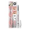 Benefit Precisely My Brow Pencil Ultra Fine Brow Defining Pencil, 3 - Warm light brown, 1 Count