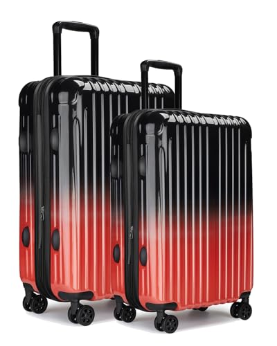 Image of Luggage Set, 20 Inch Carry on Luggage, 24 Inch Checked Luggage Lightweight Hardside Suitcase With Spinner Wheels, TSA Lock, 2-Piece Set