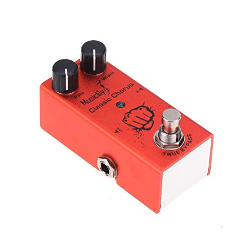 Musiclily Basic Mini Guitare électrique Pédale Adaptateur DC 9V Alimenté True Bypass, Classic Chorus - Les Beatles, Paul McCartney, John Lennon, RIngo Starr, George Harrison Musiclily Basic Mini Guitare électrique Pédale Adaptateur DC 9V Alimenté True Bypass, Classic Chorus – Image 8