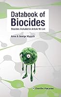Databook of Biocides. Biocides Included in Article 95 List. 1895198895 Book Cover