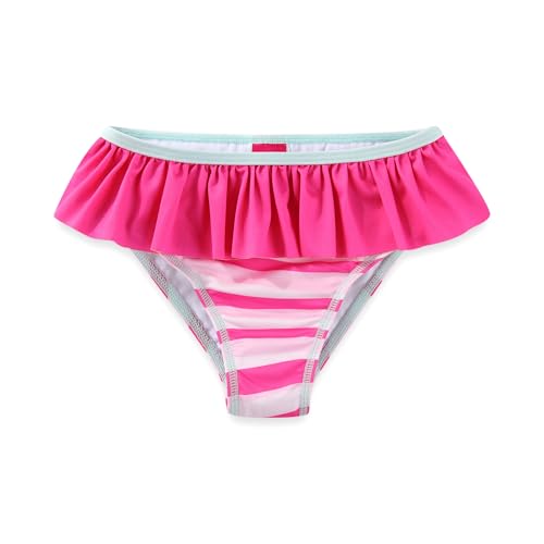 Image of Disney Minnie Mouse Stitch Girls UPF 50+ Long Sleeve Rash Guard and Bikini 2-Piece Swimsuit Set for Toddler to Big Kids