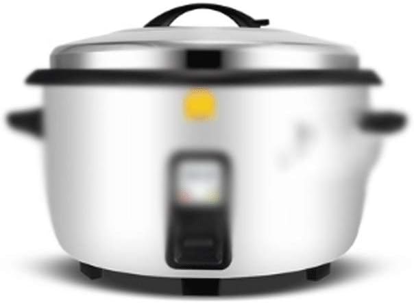 Olla eléctrica grande, 23L, 3000W, acero inoxidable, tapa de vidrio