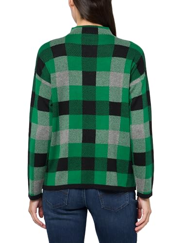 Image of Jones New York Women's Mock Neck Long Sleeve Jacquard Sweater