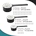 Spooky Eye Toppers - Edible Baking Decorations - Funny White Googly Eyes for Cupcakes, Cakes, Cookies, Brownies - Halloween, Easter, and Edible Art Project Candy (12 Oz)