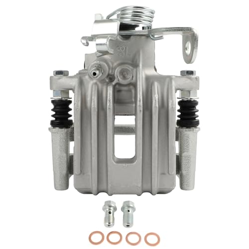Image of cciyu 19-B2891 Rear Left Brake Caliper Assembly w /Bracket Fit 2002-2006 For Audi For A4,2002-2005 For Audi For A4 Quattro