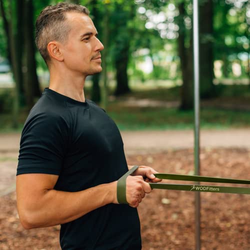 Image of WODFitters Pro Series Pull-Up Assistance Bands - Premium Resistance Loop Bands for Assisted Pull Ups, Muscle Ups, Strength Training & Mobility - Durable Bands for Functional Fitness