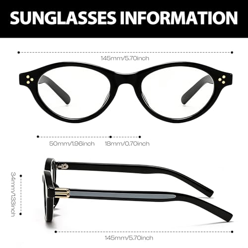 Image of DreamCalf Office-Siren Blue Light Glasses for Women Y2K Fake Glasses