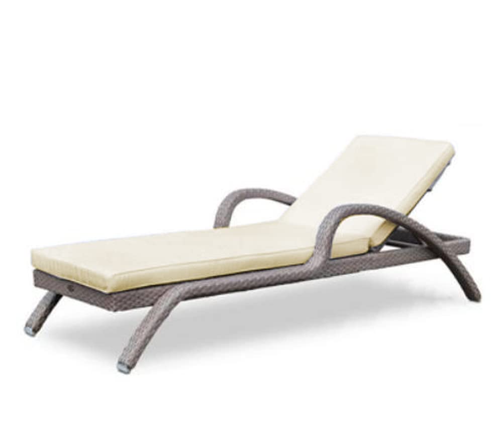 YURRO Wasserdichtes Sonnenliege-Kissen Rückenbank-Auflage für Strand Hotel Pool, rutschfeste weiche Sitzmatte, Outdoor-Liegestuhl-Möbel-Matratze waschbare Auflage 200 * 70 * 5 cm
